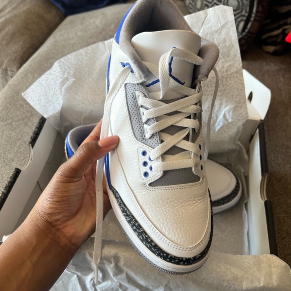 Air Jordan Retro 3 ‘Racer Blue’ - Picture 4 of 8
